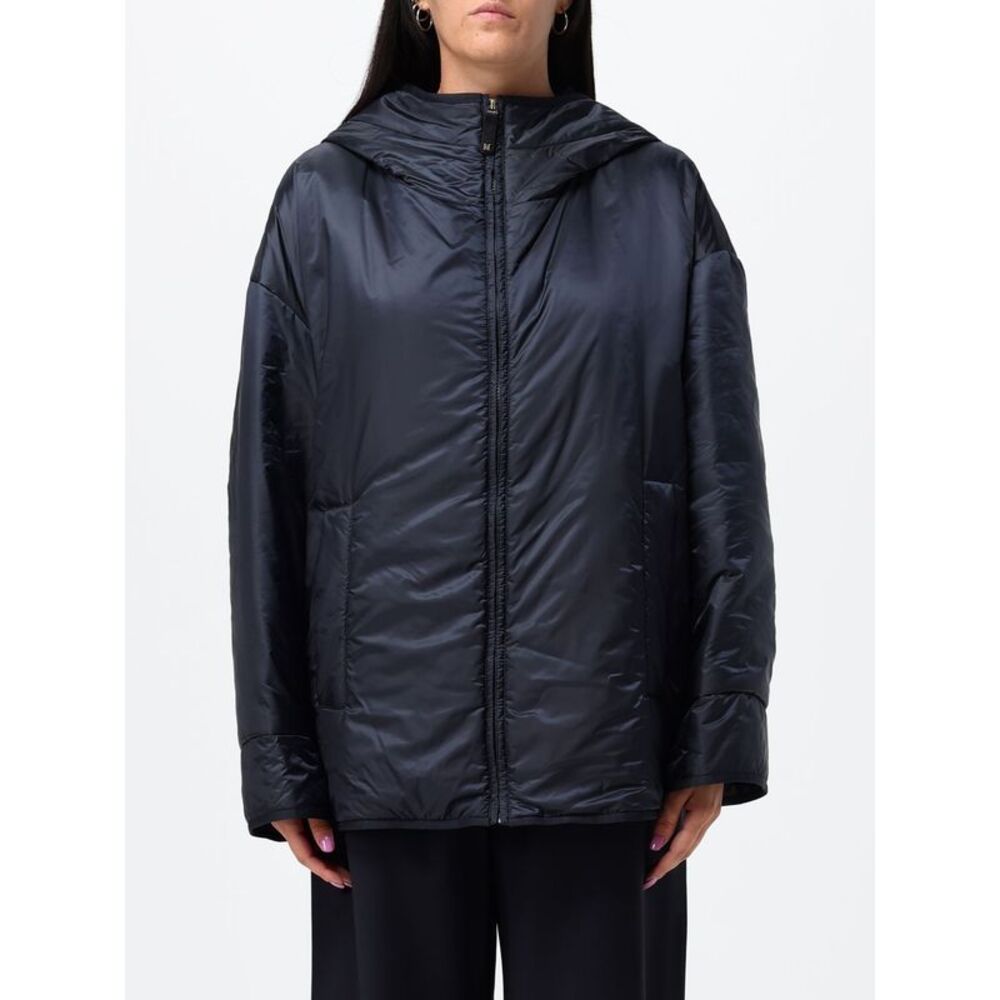 Max Mara The Cube Waterproof Short Puffer Jacket With Hood And Zip Closure